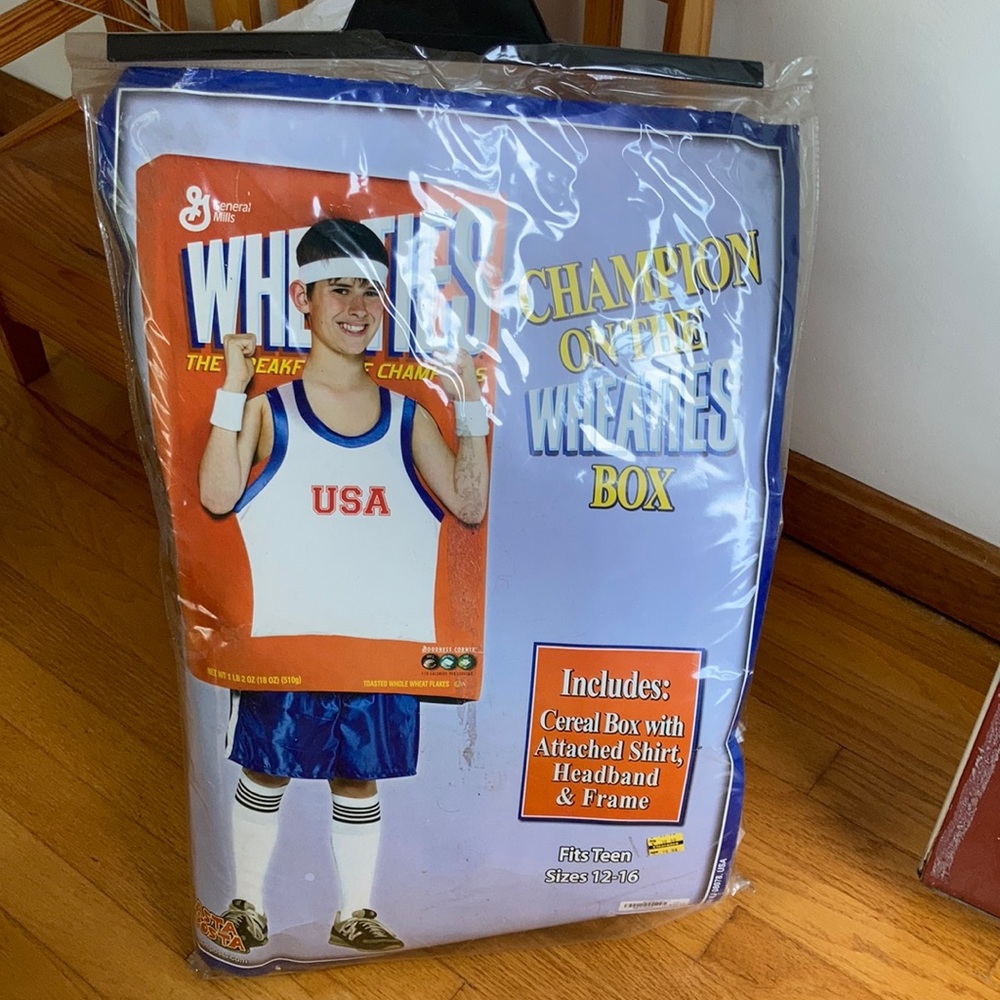 Wheaties Box Halloween Costume